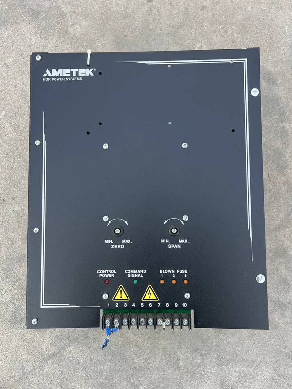 Heating Furnace AMETEK ZF2-480-180-01 Power Controller