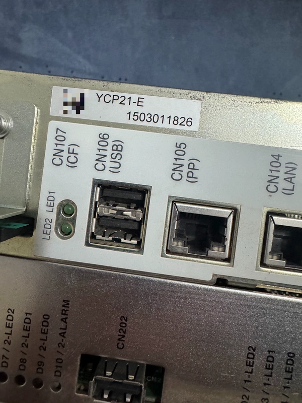 YASKAWA YCP21-E CPU Unit for Factory Automation Systems - Image 3