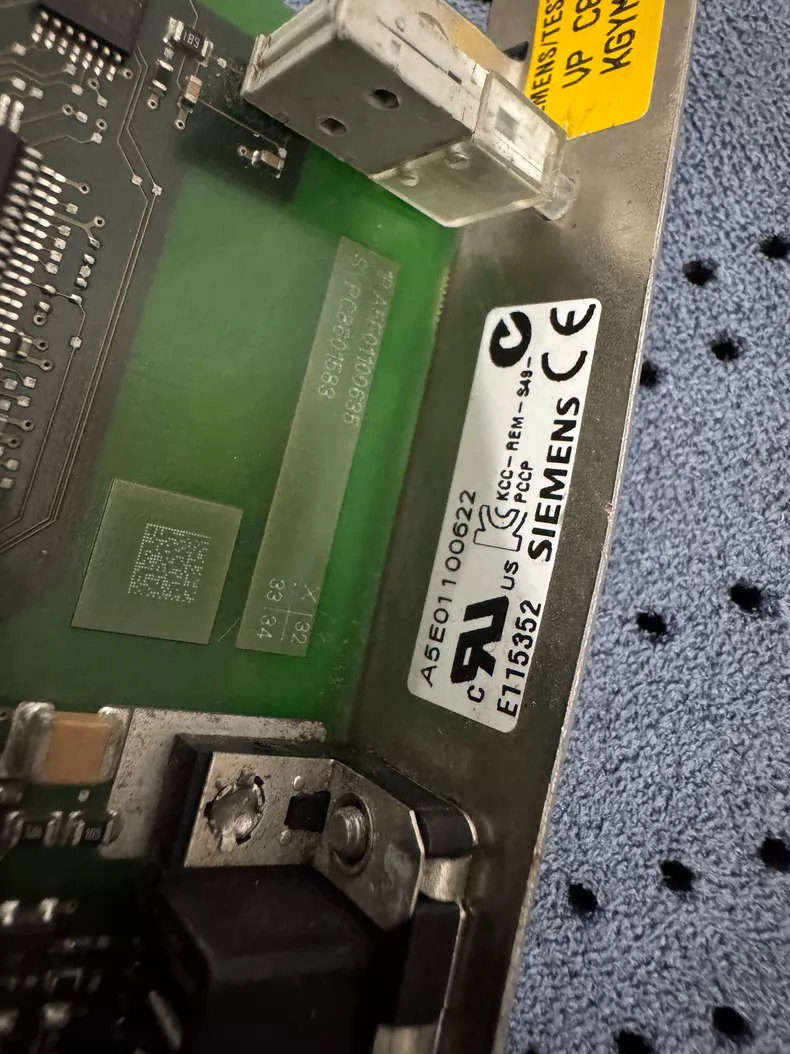 Siemens A5E01100622 Industrial Board Card, Used Unit - Image 4