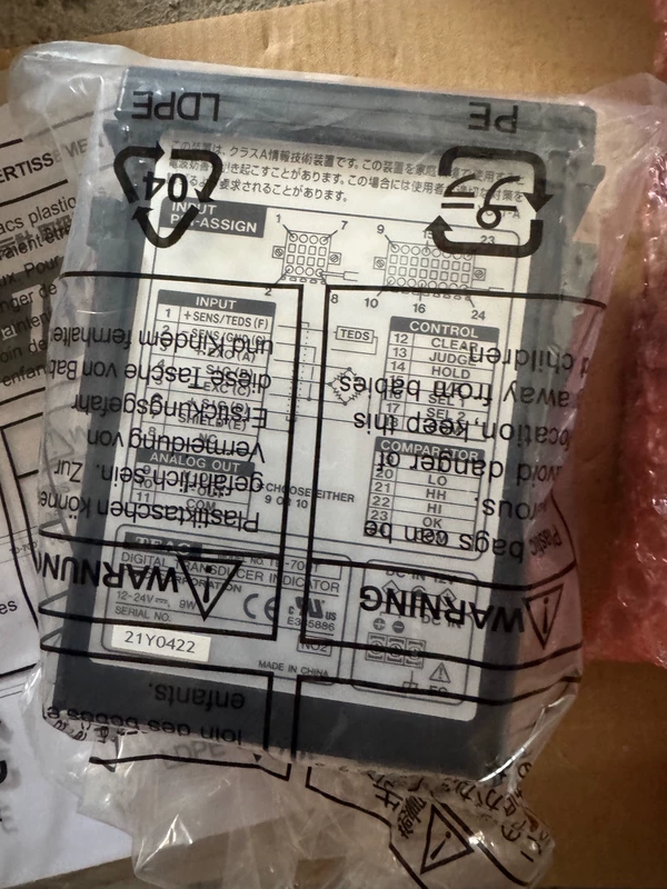 TEAC TD-700T Digital Sensor Indicator for Industrial Panels - Image 3