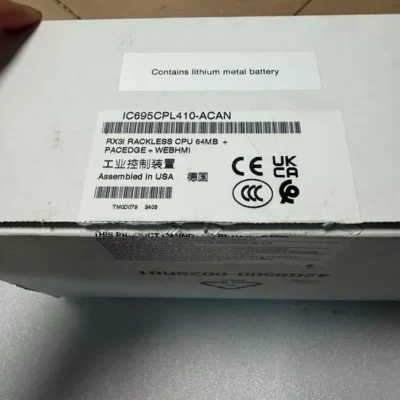 Factory Automation with GE Fanuc IC695CPL410-ACAN PLC