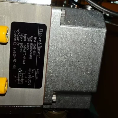 Platten & Theurer 0062-TPC H400QGMNH Flow Servo Valve
