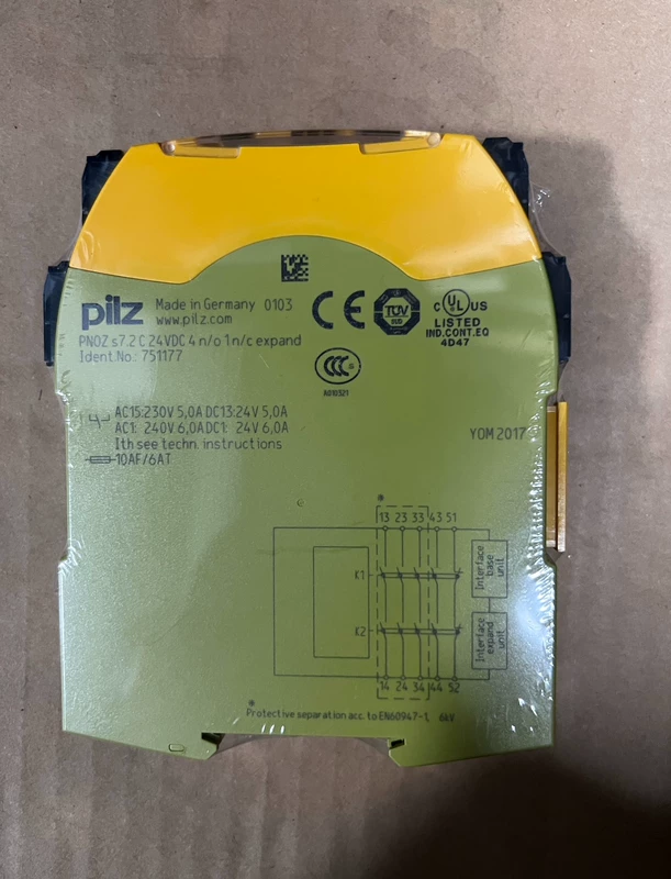 PILZ PNOZ S7.2 751177 for Conveyor Safety Automation - Image 2