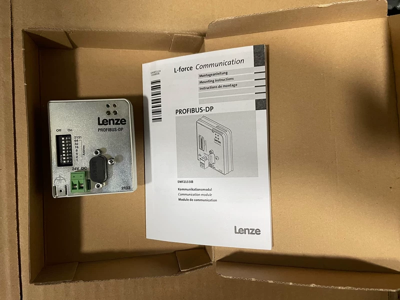 PROFIBUS DP Module Lenze EMF2133IB for Drive Control