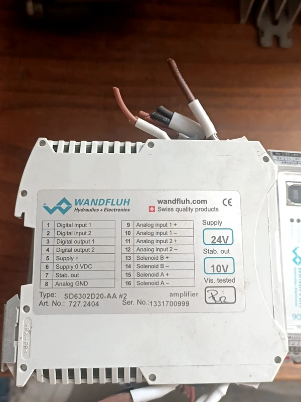 Signal Amplifier WANDFLUH SD6302D20-AA for Industry