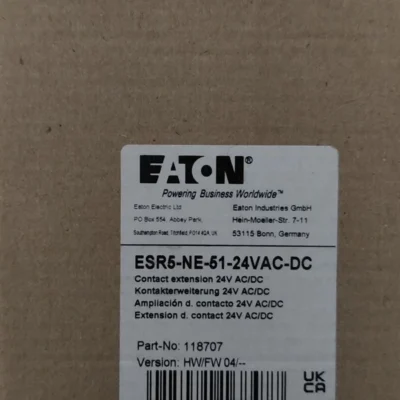 Machine Guarding with EATON ESR5-NE-51-24VAC-DC Relay