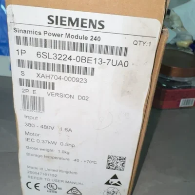 Siemens 6SL3224-0BE13-7UA0 Variable Frequency Drive