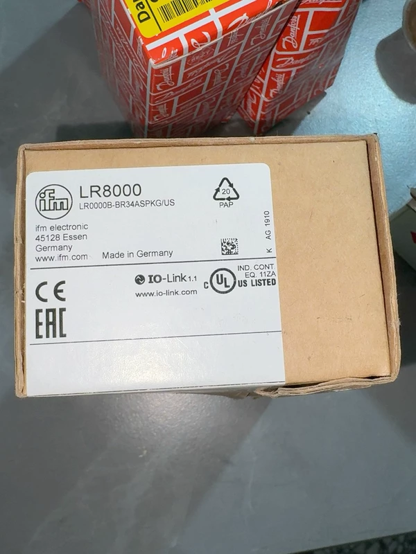 Level Monitoring Sensor IFM LR8000 for Process Tanks