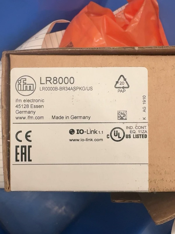 Level Monitoring Sensor IFM LR8000 for Process Tanks - Image 2