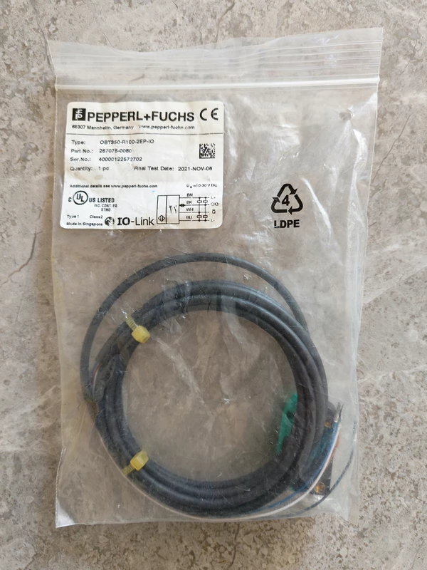 Photoelectric PEPPERL+FUCHS OBT50-R100-2EP-IO 267075-0080