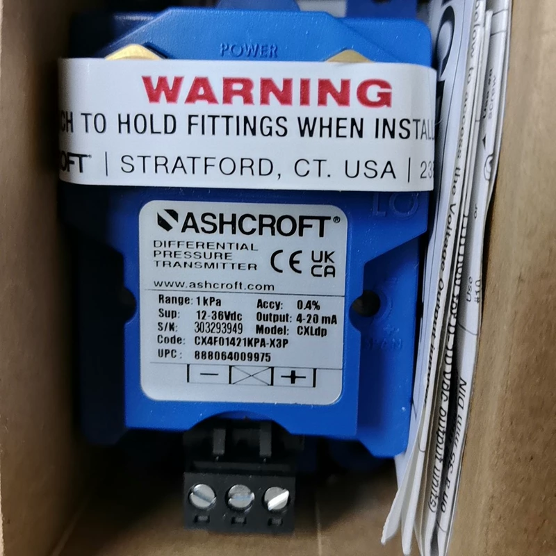 Industrial Pressure Sensor Ashcroft CX4F01421KPA-X3P