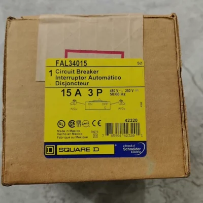Industrial Panel Protection with SQUARE-D FAL34015