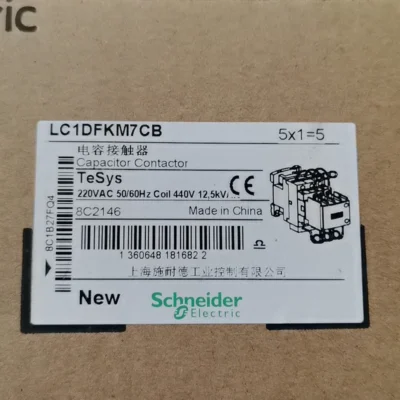 Power Factor Correction with Schneider LC1DFKM7 Contactor