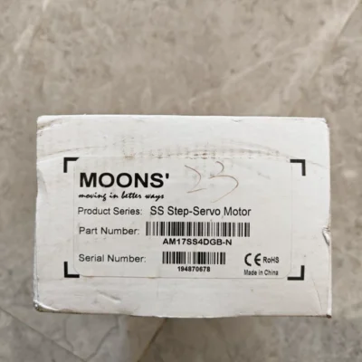 CNC Motion Control with MOONS AM17SS4DGB-N Stepper Motor