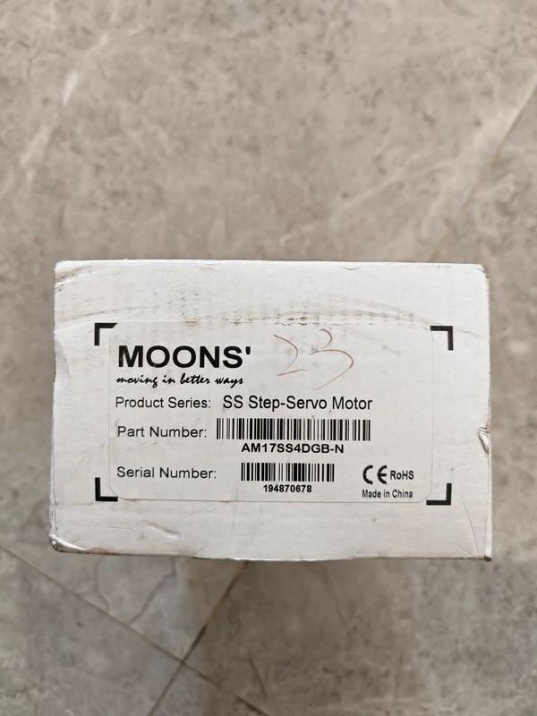 CNC Motion Control with MOONS AM17SS4DGB-N Stepper Motor