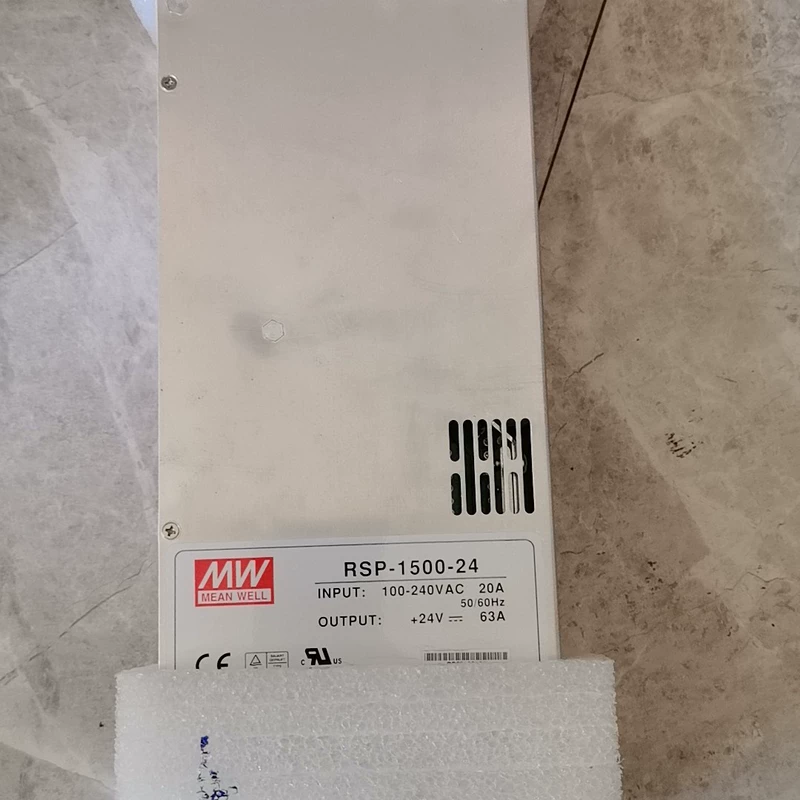 MW RSP-1500-24 Switching Power Supply 24V 1500W Industrial - Image 2