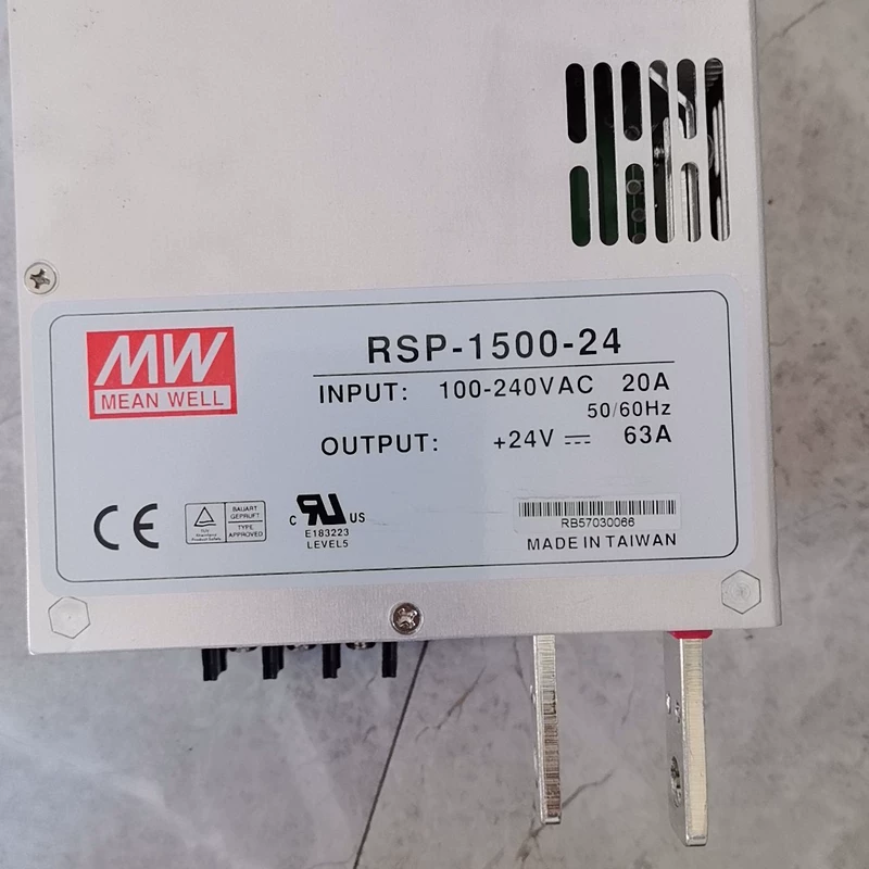 MW RSP-1500-24 Switching Power Supply 24V 1500W Industrial - Image 3