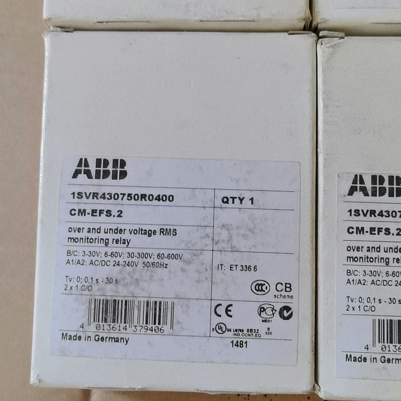 Industrial Motor Protection ABB CM-EFS.2 1SVR430750R0400 - Image 2
