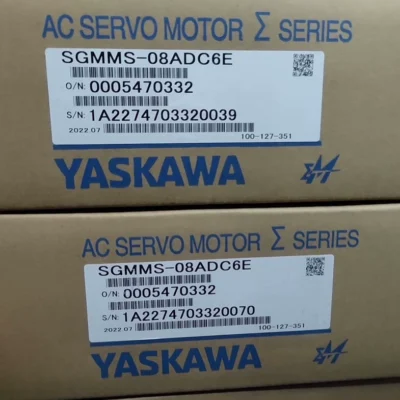 YASKAWA SGMMS-08ADC6E Servo Motor 750W Industrial Drive