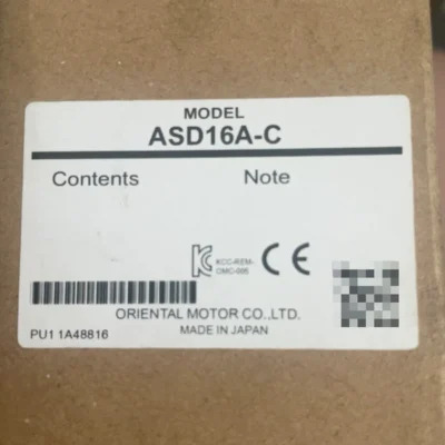 Conveyor Speed Control with Oriental Motor ASD16A-C