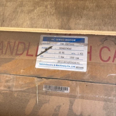 Servo Motor TECO JSMA-PBH75AAA for Precision Control