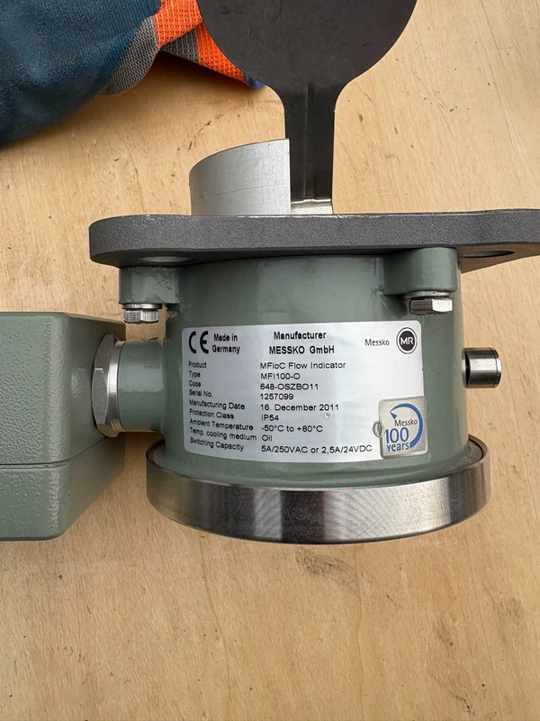 MESSKO MFI100-O Oil Flow Relay for Industrial Transformers