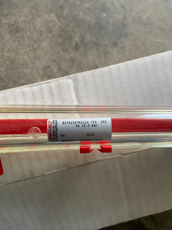 GEMU 857R15D7R2114 Flow Measurement for Water & Chemicals - Image 3