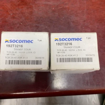 Current Transformer SOCOMEC 192T3216 for Precise Metering