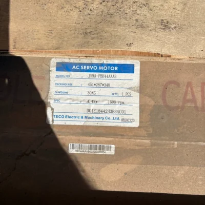 AC Servo Motor TECO JSMA-PBH44AAAB for Automation Use