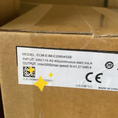 Delta ECM-E3M-C20604SSE for Robotics Packaging CNC