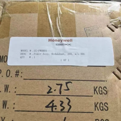 Honeywell CC-PWRR01 Power Supply for Process Automation