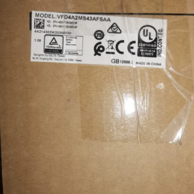 Variable Frequency Drive Delta VFD4A2MS43AFSAA 1.5kW