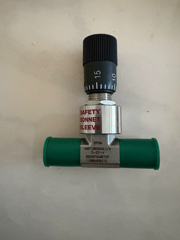 Gas Metering Valve HAM-LET HXF1380SSGL1/4 S-EP-V