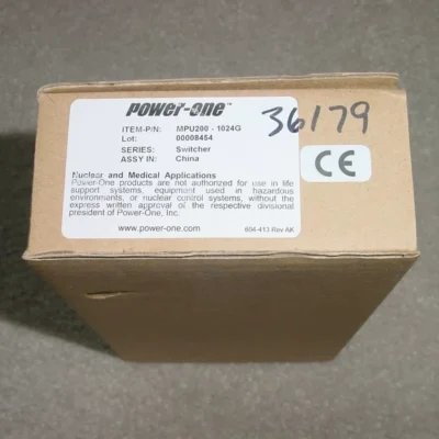 Industrial Power Supply POWER-ONE MPU200-1024G 200W