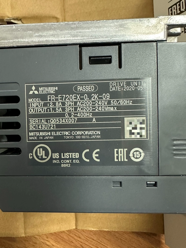 Frequency Converter MITSUBISHI FRE720EX-0.2K-09 0.2kW - Image 3