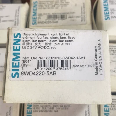 SIEMENS 8WD4220-5AB Signal Lamp for Industrial Automation