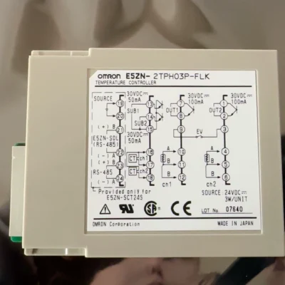 Process Heating OMRON E5ZN-2TPH03P-FLK Control Module