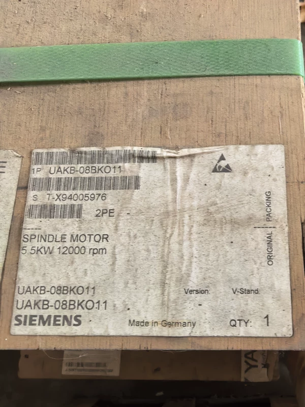 CNC Automation Servo Motor SIEMENS 1PUAKB-08BK01 System