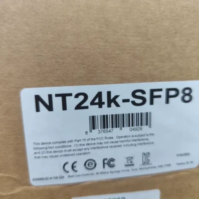 N-TRON NT24K-SFP8 Managed Industrial Ethernet Switch
