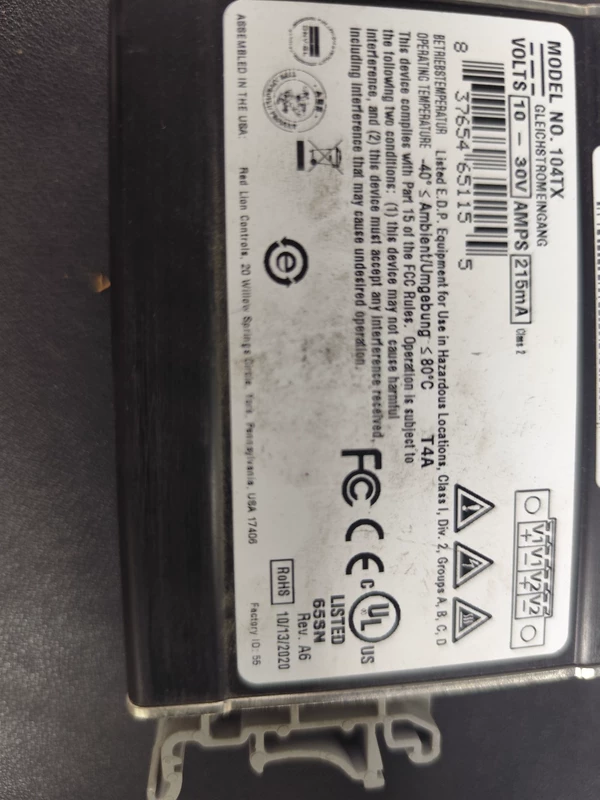 Rugged Ethernet Switch N-TRON 104TX for Industrial Use