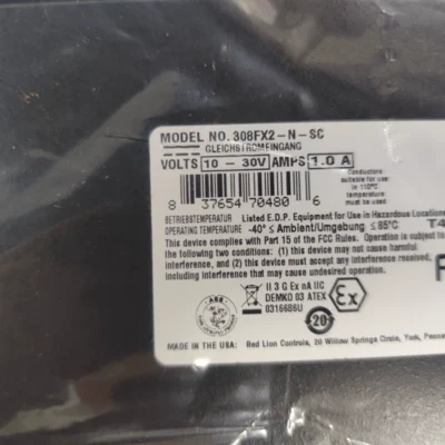 Industrial Ethernet Switch N-TRON 308FX2-N-SC Fiber SC