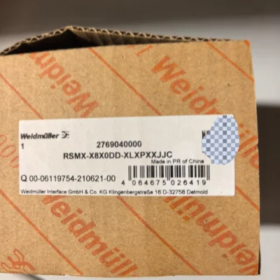 Weidmuller RSMX-X8X0DD-XLXPXXJJC Relay Module Industrial