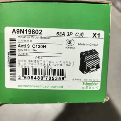 Schneider A9N19802 Miniature Circuit Breaker 2A DIN Rail