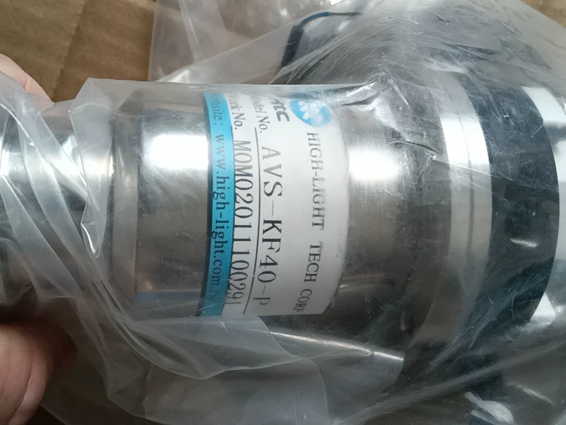 Manual Bellows Angle Valve HTC AVS-KF40-P for High Vacuum