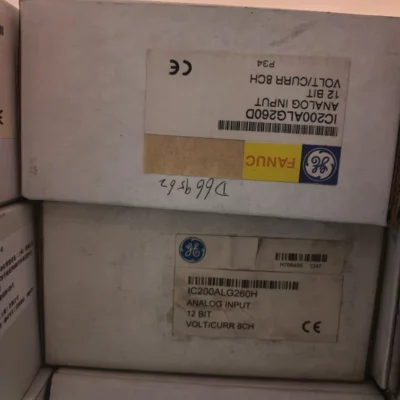 GE IC200ALG260H Analog Input Module for PLC Systems