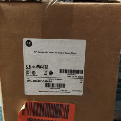 AC Servo Motor Allen-Bradley MPL-B4540F-SJ74AA Kinetix