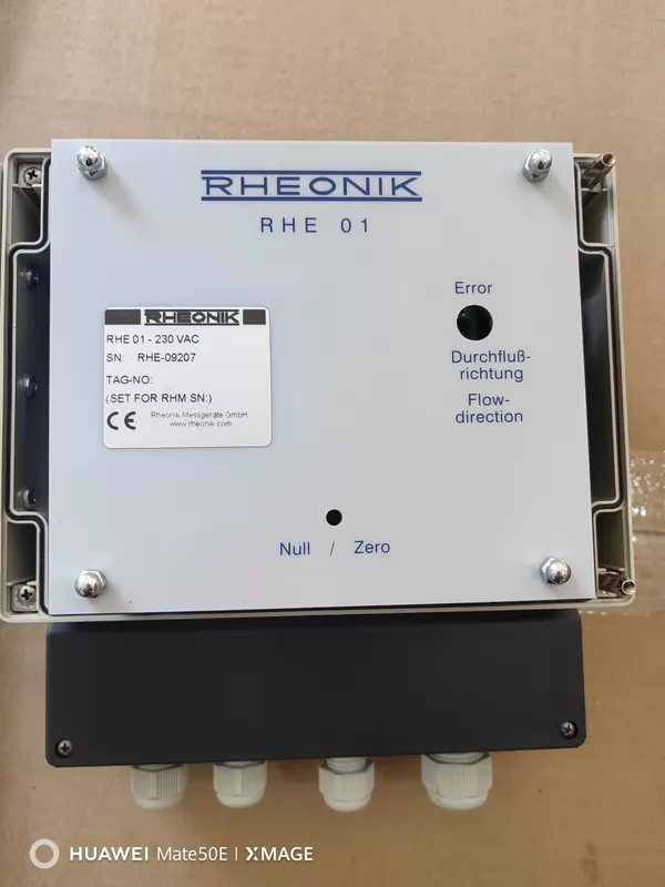 RHEONIK RHE 01 RHE-09207 Inline Coriolis Flow Meter