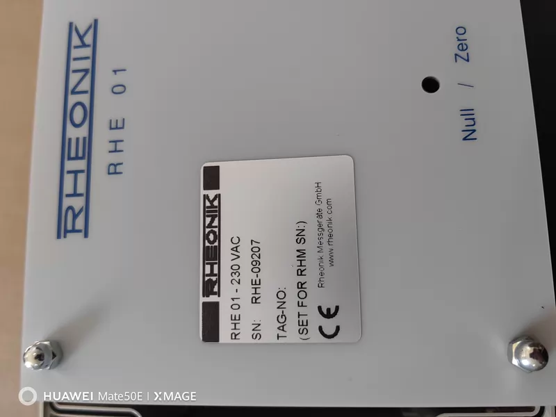 RHEONIK RHE 01 RHE-09207 Inline Coriolis Flow Meter - Image 2