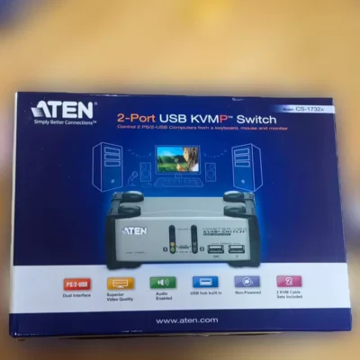 USB KVM Switch ATEN CS-1732A 2-Port Peripheral Sharing