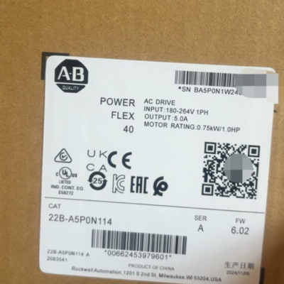 Allen-Bradley 22B-A5P0N114 AC Drive PowerFlex 40 Series